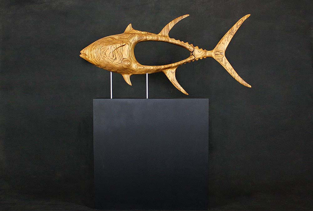 Skulptur von Marcus Meyer, Thunfisch